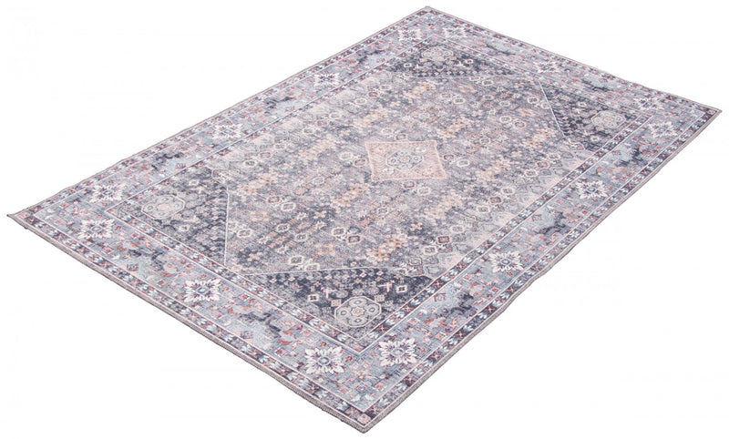 Carpette Erela grise 5 pi 3 po x 8 pi 0 po