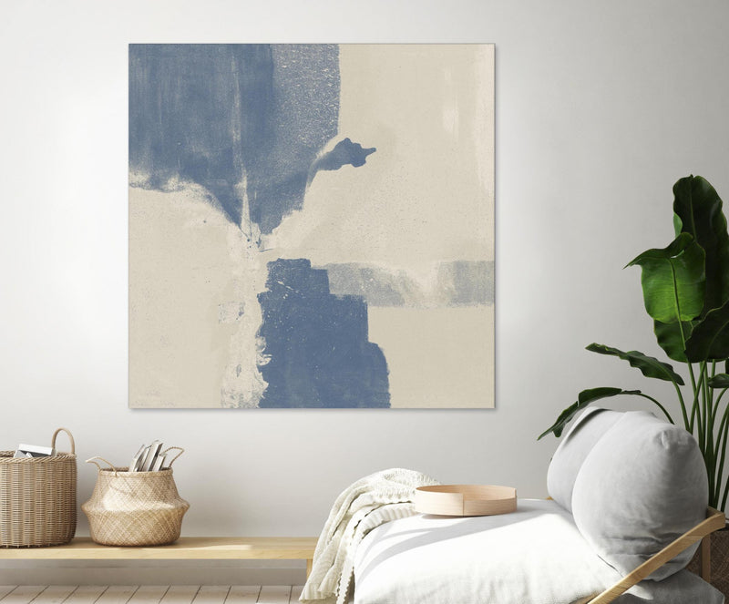 Œuvre d’art murale Giant Art « Cool Fury Ii » 54 x 54