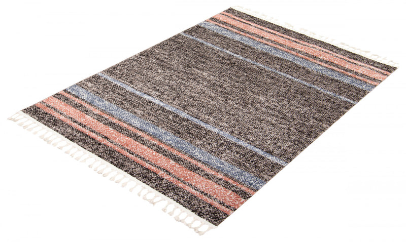  Carpette Vera Earth taupeivoire - 7 pi 10 po x 10 pi 5 po
