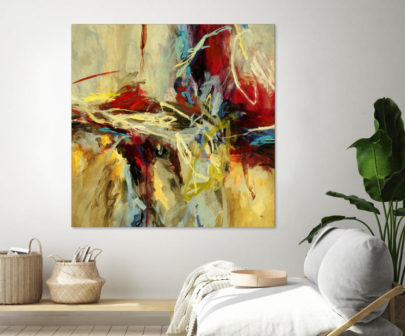 Œuvre d’art murale Giant Art « Edge » 72 x 72