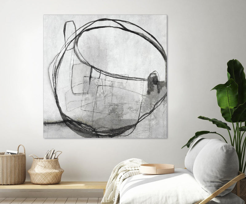 Œuvre d’art murale Giant Art « Lucent Sphere » 54 x 54