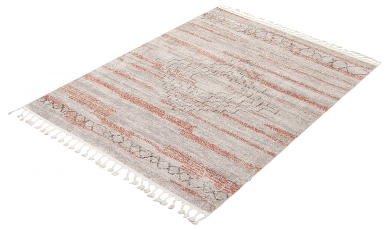  Carpette Vera Aztec ivoirecuivre - 5 pi 2 po x 7 pi 5 po