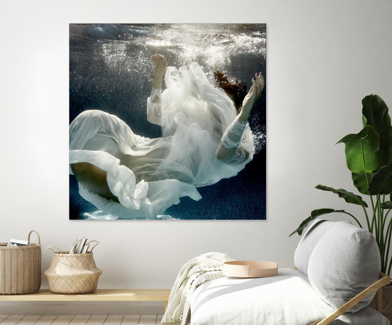 Œuvre d’art murale Giant Art « Float 3 » 54 x 54