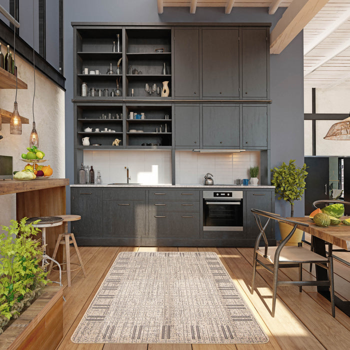 Carpette Joni brun clair - 2 pi 2 po x 3 pi 11 po