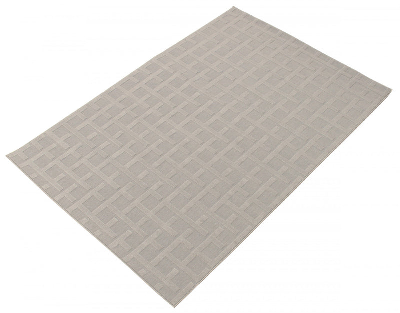 Carpette Brangane grise 3 pi 11 po x 5 pi 7 po
