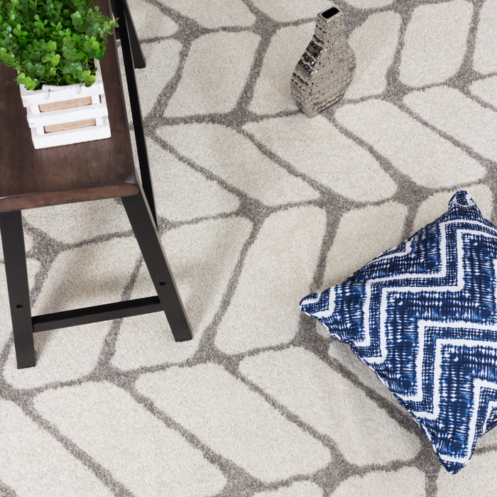 Carpette Lav Arco grise 4 x 6