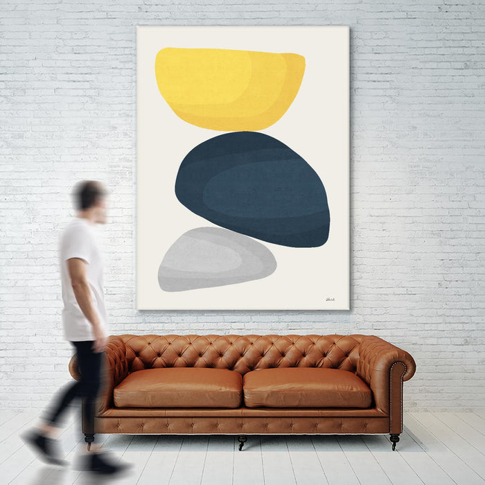 Œuvre d’art murale Giant Art « Abstract Xv » 72 x 54