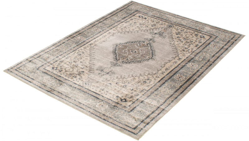 Carpette Octavian Bijar ivoire - 3 pi 11 pox 5 pi 11 po