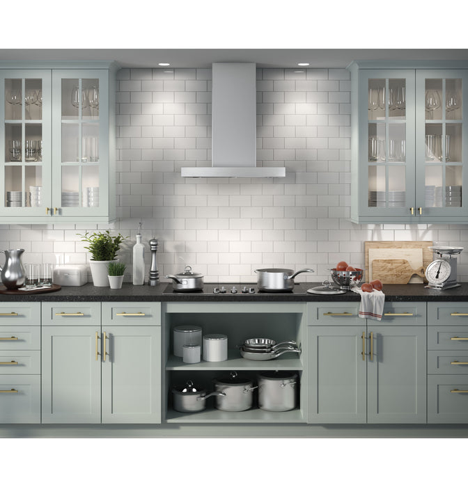 Hotte de cuisinière murale intelligente GE de 30 po - UVW9301SLSS