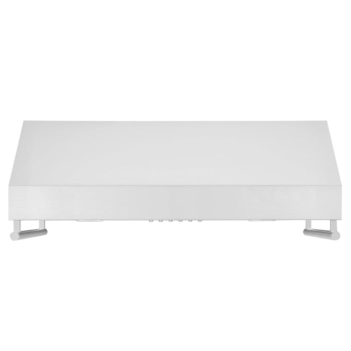 Hotte de cuisinière sous l'armoire Ancona de 30 po avec crochets à ustensiles - AN-1278