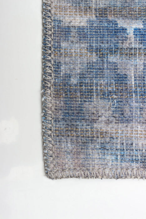 Carpette Kashkuli bleue 5 pi 3 po x 8 pi 0 po