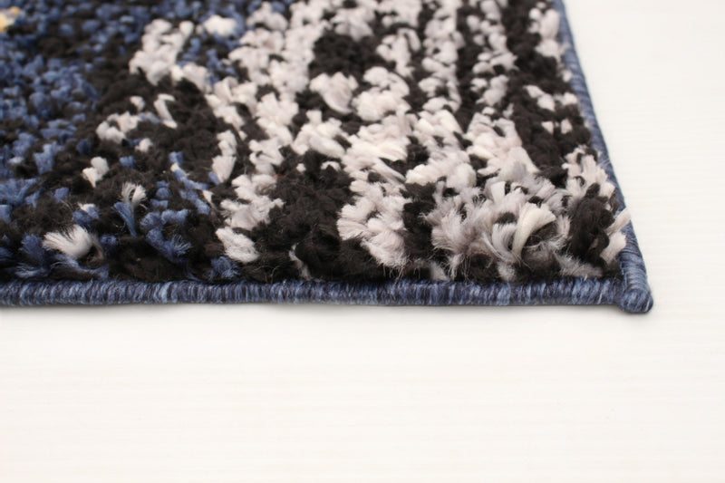 Carpette Makondo Classic bleu marin - 8 pi 0 pox 10 pi 0 po