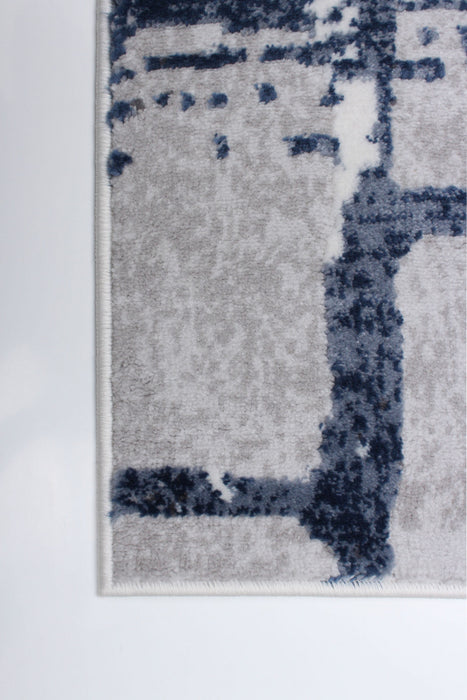Carpette Jewel bleu marine - 3 pi 11 po x 5 pi 7 po