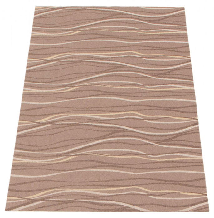 Carpette Bellezza brune 2 pi 2 po x 4 pi 0 po - Ensemble de 2