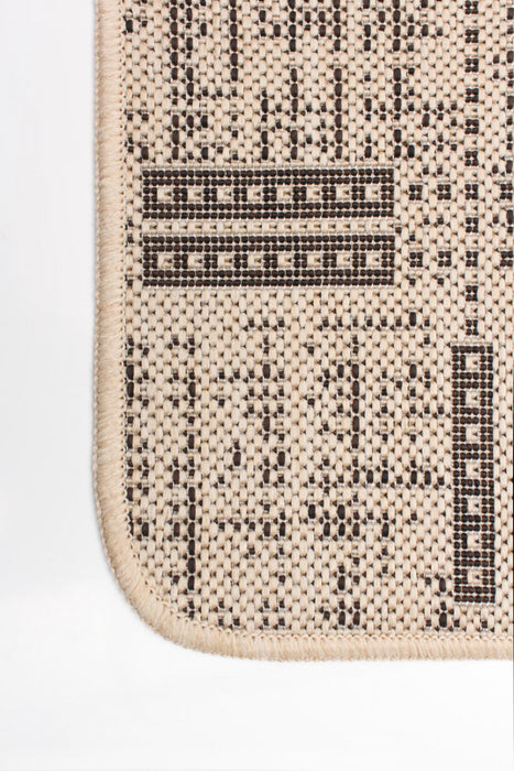 Carpette Joni brun clair - 2 pi 2 po x 6 pi 7 po