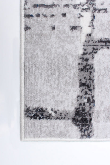 Carpette Jewel grise - 3 pi 11 po x 5 pi 7 po