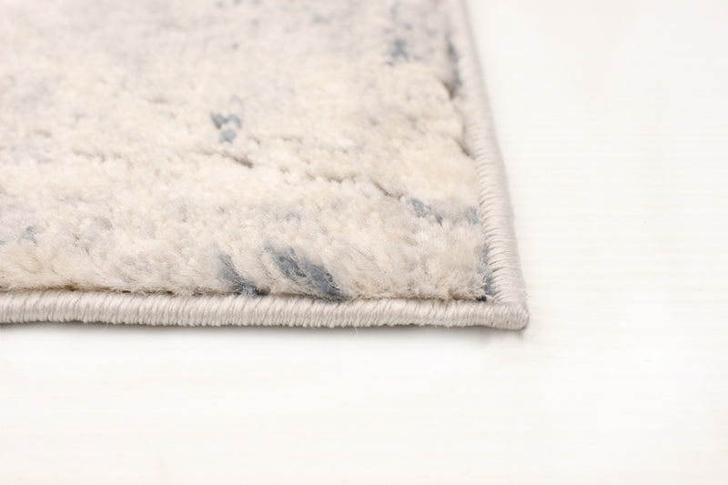 Carpette Octavian Abstract ivoire - 6 pi 7 pox 9 pi 6 po