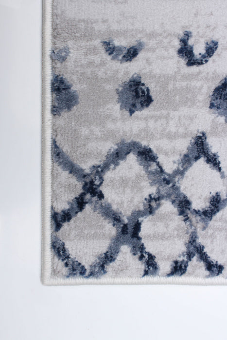 Carpette Dita bleu marine - 5 pi 3 po x 7 pi 3 po