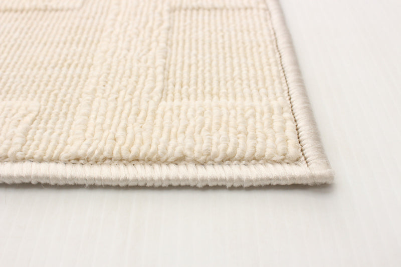 Carpette Brangane ivoire 6 pi 7 po x 9 pi 6 po