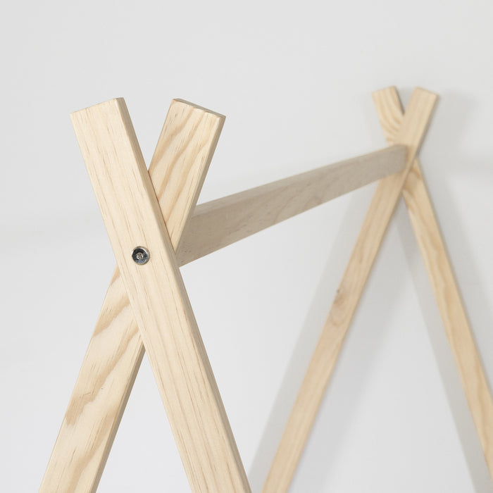 Lit de bambin Sweedi - bois naturel 