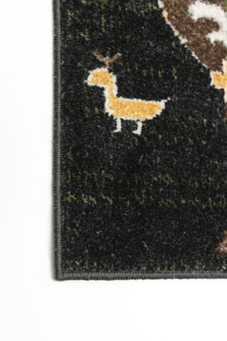Carpette Pine noire lavable à la machine - 3 pi 0 po x 5 pi 0 po