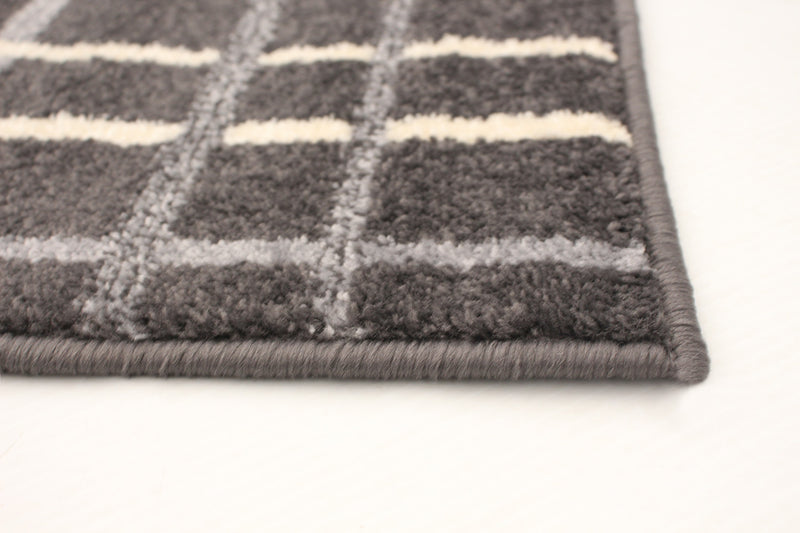 Carpette Taite anthracite - 7 pi 10 pox 10 pi 2 po