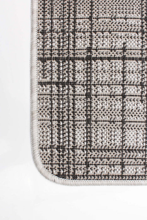 Carpette Panthea grise - 2 pi 2 po x 3 pi 11 po