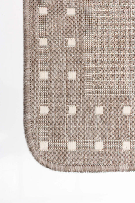 Carpette Clementine brun clair - 2 pi 2 po x 6 pi 7 po