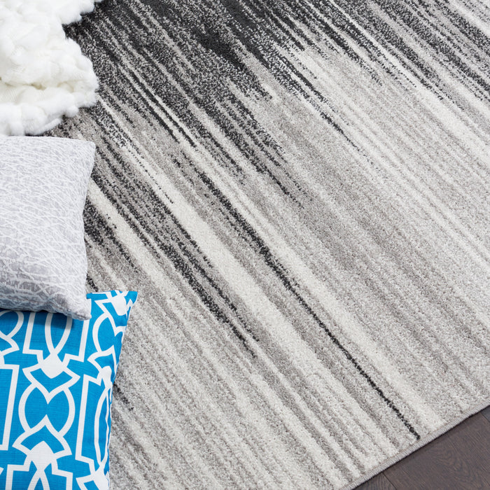 Carpette Lav Waves grise 3 x 5