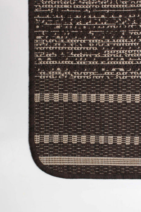 Carpette Wileen chocolat - 3 pi 3 po x 4 pi 7 po