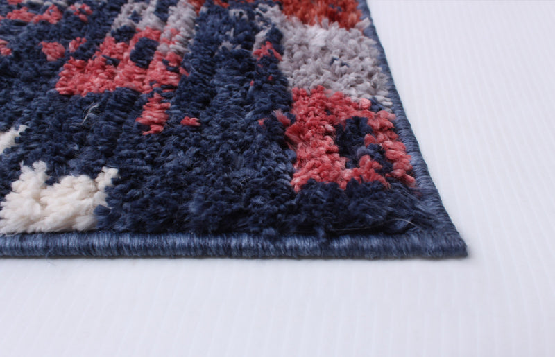 Carpette Paloma Casa bleu marine - 6 pi 7 po x 9 pi 6 po