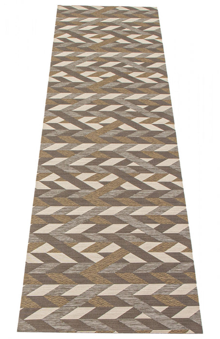 Carpette Bellezza brun foncé 2 pi 2 po x 16 pi 0 po