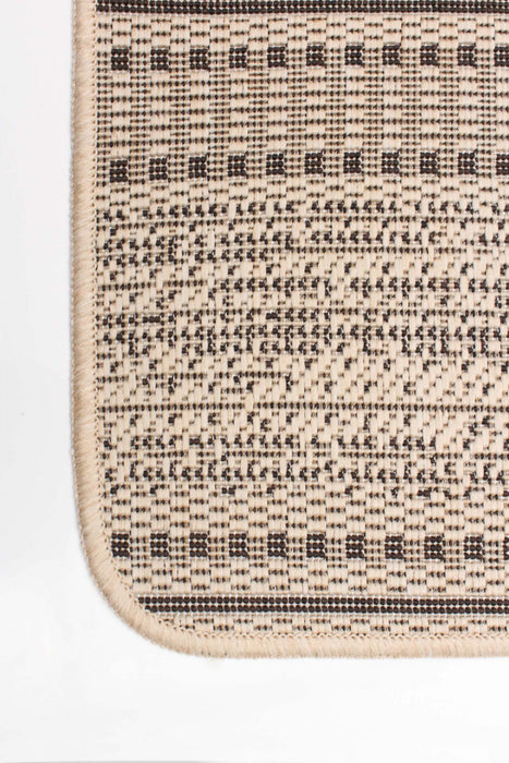 Carpette Wileen brun clair - 2 pi 2 po x 6 pi 7 po