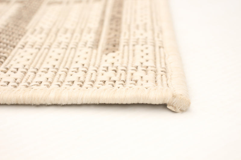 Carpette Sadie Burburry champagne taupe - 5 pi 3 pox 7 pi 7 po