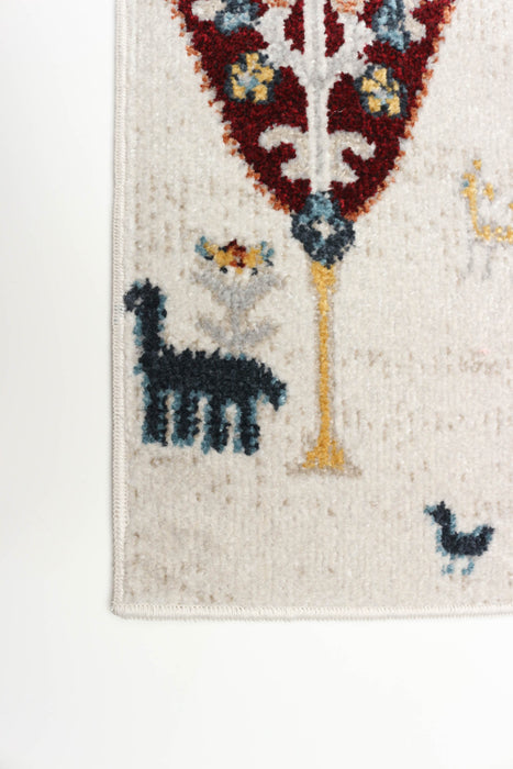 Carpette Pine ivoire lavable à la machine - 2 pi 6 po x 8 pi 0 po