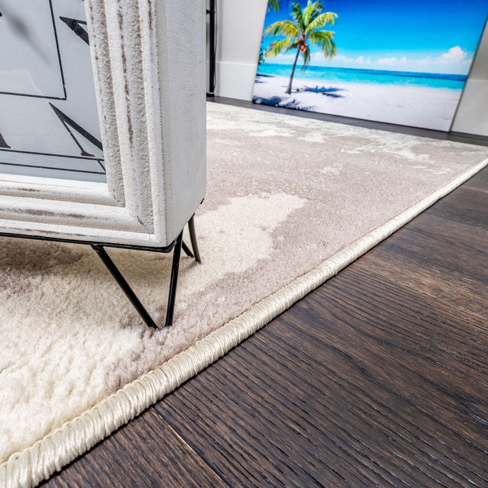 Carpette Sav Splash grise 3 x 5