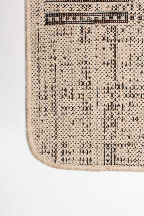 Carpette Joni brun clair - 4 pi 4 po x 6 pi 5 po