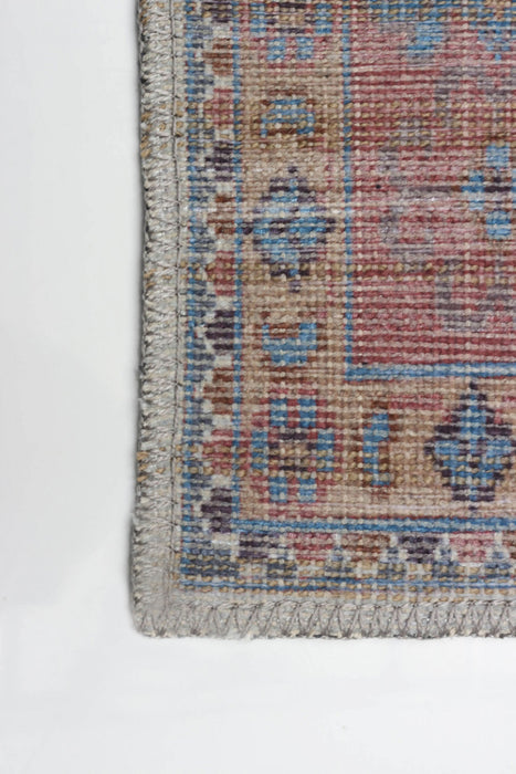 Carpette Samia bleu clair 7 pi 10 po x 10 pi 0 po