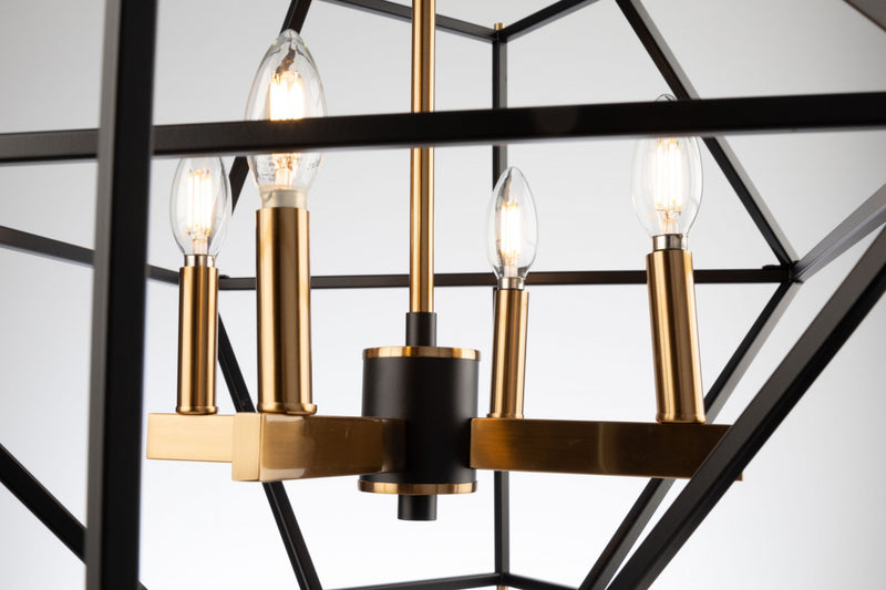 Lustre Roxton à 4 ampoules