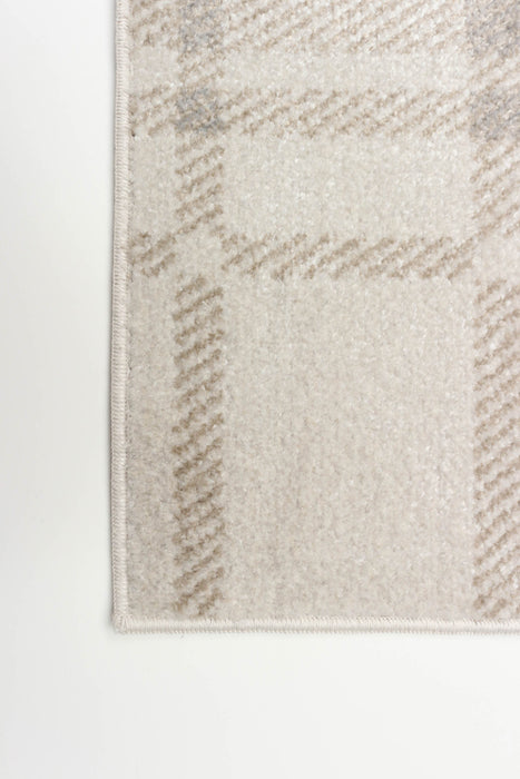 Carpette Roma ivoire lavable à la machine - 2 pi 6 po x 8 pi 0 po