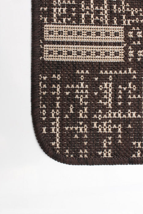 Carpette Joni chocolat - 2 pi 2 po x 6 pi 7 po