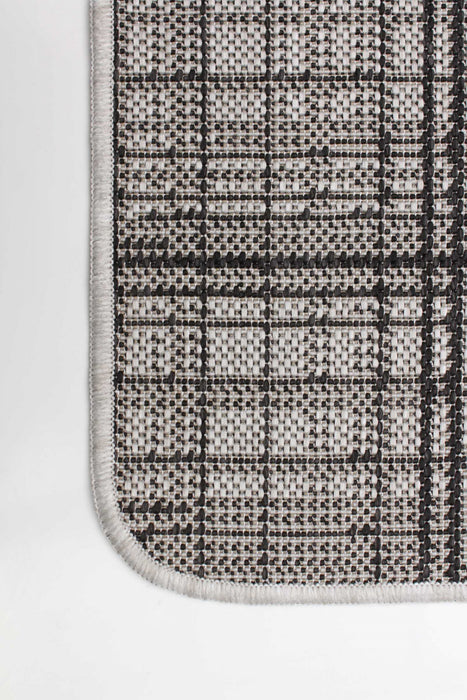 Carpette Panthea grise - 4 pi 4 po x 6 pi 5 po