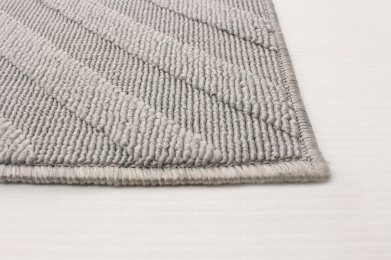 Carpette Dodie grise 6 pi 7 po x 9 pi 6 po