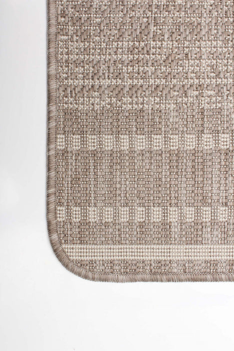 Carpette Wileen taupe - 4 pi 4 po x 6 pi 5 po