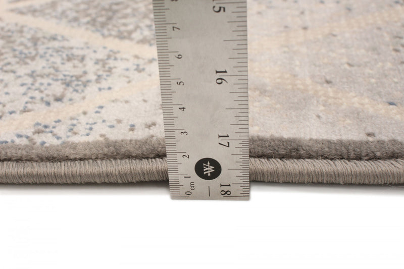 Carpette Jacob gris - 5 pi 3 pox 7 pi 3 po