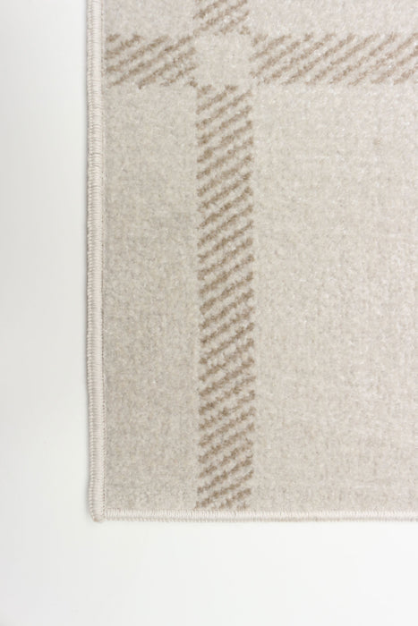 Carpette Roma ivoire lavable à la machine - 5 pi 0 po x 7 pi 0 po