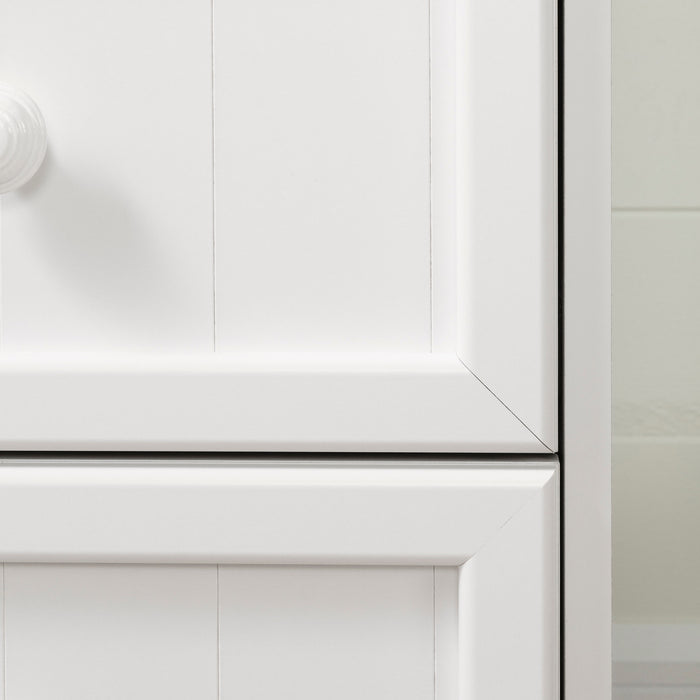 Savannah Table à langer Étroit - Blanc solide