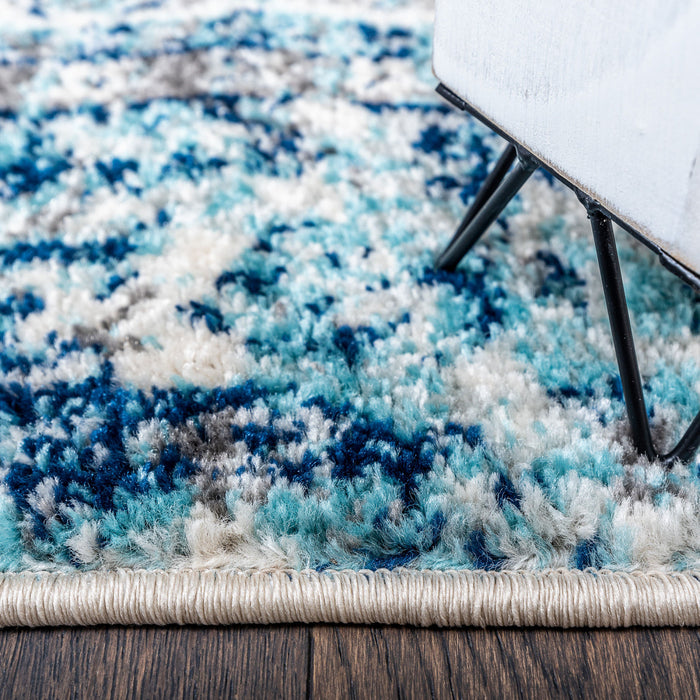 Carpette Roma Diamond bleue 4 x 6