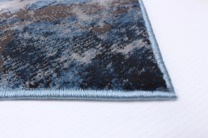 Carpette Marble bleue - 8 pi 0 po x 10 pi 0 po