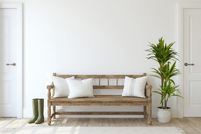 Dracaena artificiel de 47 po en pot noir